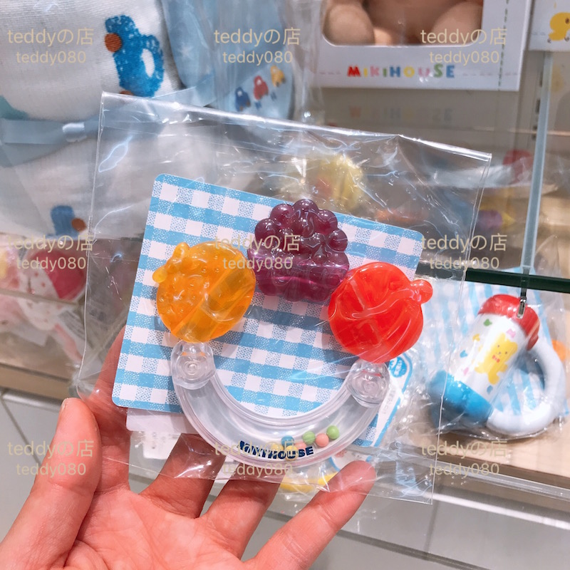 Japanese mainland MIKIHOUSE Appease Molar stick Hand Fruit type goods in stockin the Diapers/Care/Feeding/Push lathe , Other baby supplies category - from Buy2taobao.com to provide professional Taobao agent buy service