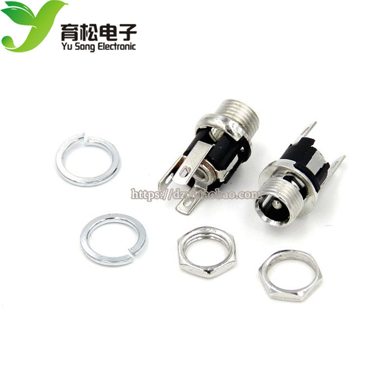 DC-021 金属 DC-021 DC插座 直流电源接口插座 5.5-2.1MM DC-005|msdalam kategori Aksesori Digital 3C, peralatan rumah & Aksesori, plug/antara muka - dari Buy2taobao.com untuk memberikan perkhidmatan ejen Taobao profesional membeli