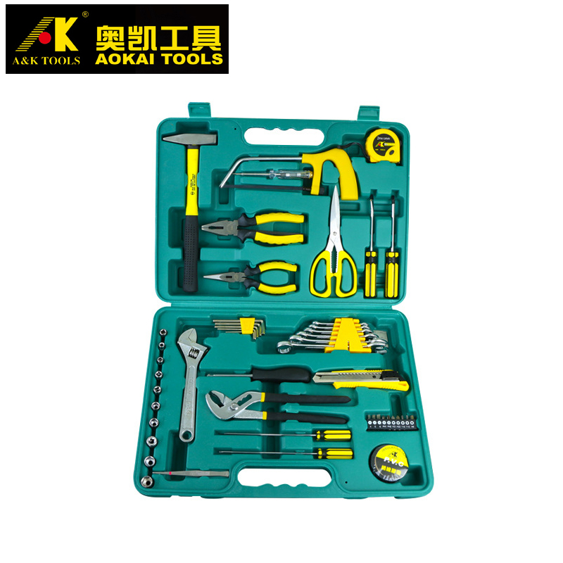 奧凱工具48件套五金工具套裝家用機修工具箱汽車維修物業組合在類目 五金/工具, 手動工具, 工具組合套裝, 家用工具組套中 - 來自Buy2taobao.com提供專業的淘寶代購服務