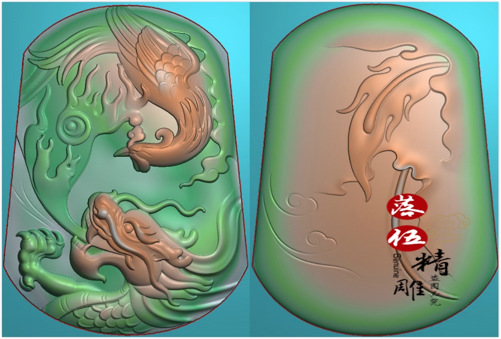 Computer engraving Figure Carved Figure relief Two-sided To fake something antique prosperity brought by the dragon and the phoenix 6096 JDP Antique sidedin the Home accessories , Carving , Jade carving category - from Buy2taobao.com to provide professional Taobao agent buy service