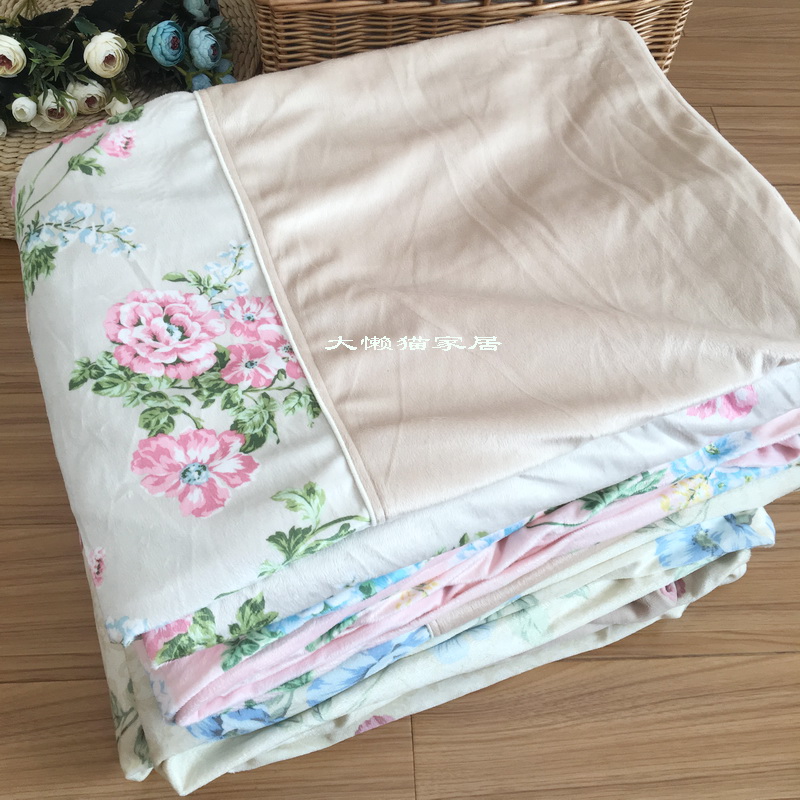 Special Offer Feedback Autumn and winter Supersoft warm printing Flannel butterfly Double Quilt cover 200*225cmin the Bedclothes , Quilt category - from Buy2taobao.com to provide professional Taobao agent buy service