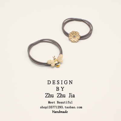 发圈发绳发饰头绳皮套扎头发橡皮筋女韩版可爱少女简约韩国森女系