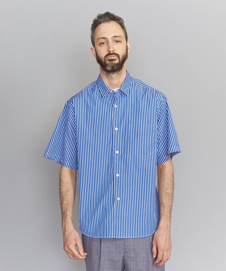 Tokyo cucumber Japan Agency purchase BEAUTY&YOUTH stripe Loose shirt Men's 2526in the Men's clothing, Shirt category - from Buy2taobao.com to provide professional Taobao agent buy service