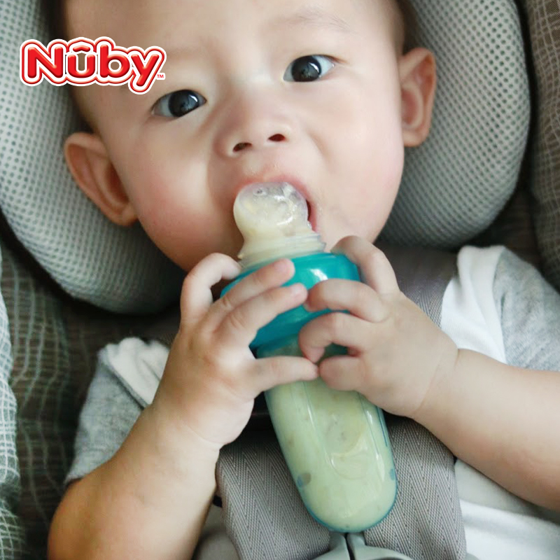 Nuby努比食物咬咬袋果蔬乐辅食器奶嘴婴儿米糊奶瓶挤压宝宝磨牙棒在类目 尿片/洗护/喂哺/推车床, 牙胶/牙刷/牙膏, 食物咬咬袋中 - 来自Buy2taobao.com提供专业的淘宝代购服务