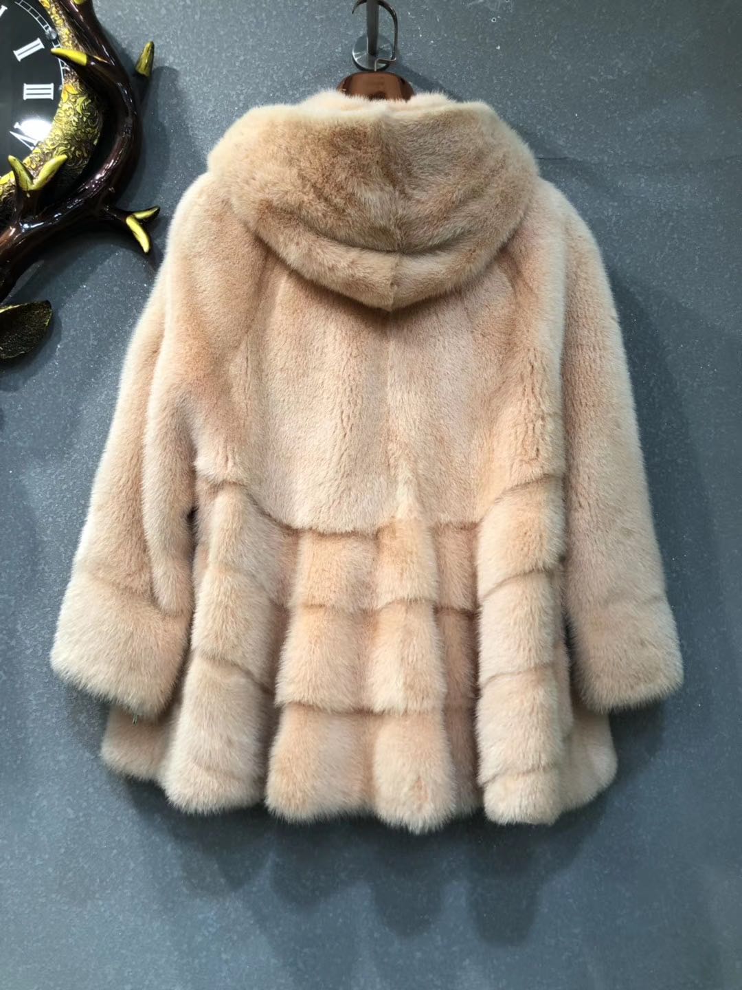 Imported Mink orange Waves The skirt Korean Edition, 5019in the Women's clothing/Boutique , Fur category - from Buy2taobao.com to provide professional Taobao agent buy service