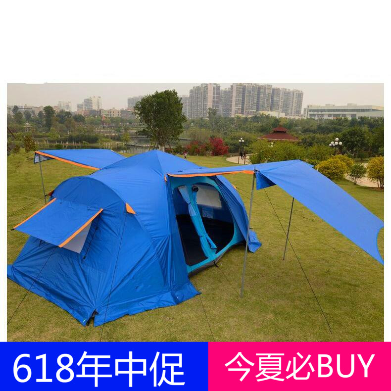 户外装备全自动帐篷双层多人旅游大帐篷5-8人两房一厅野营帐篷在类目 户外/登山/野营/旅行用品, 帐篷/天幕/帐篷配件, 露营/旅游/登山帐篷中 - 来自Buy2taobao.com提供专业的淘宝代购服务