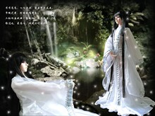 古装/cos服~蒹葭苍苍~白色男古装