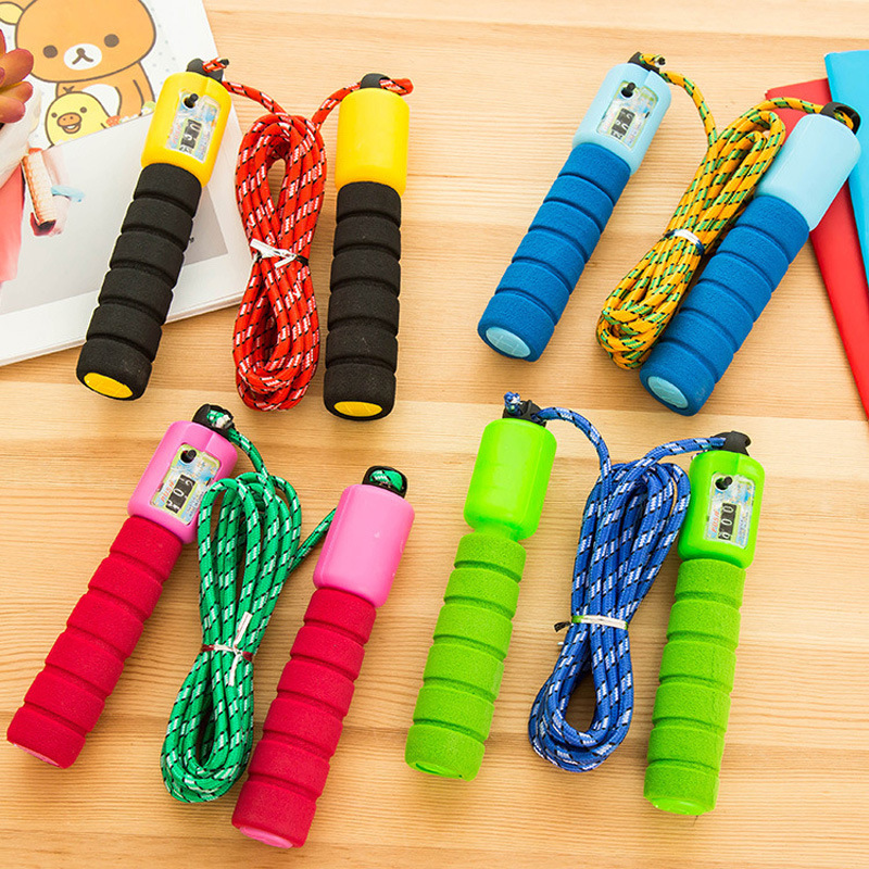 Two for one Sponge Handle Count skipping rope number skipping rope student match skipping rope Thread sponge automaticin the Toy/Childs/Puzzle/Building block/Model , Outdoor sports/Leisure/Traditional toys , Rope skipping category - from Buy2taobao.com to provide professional Taobao agent buy service