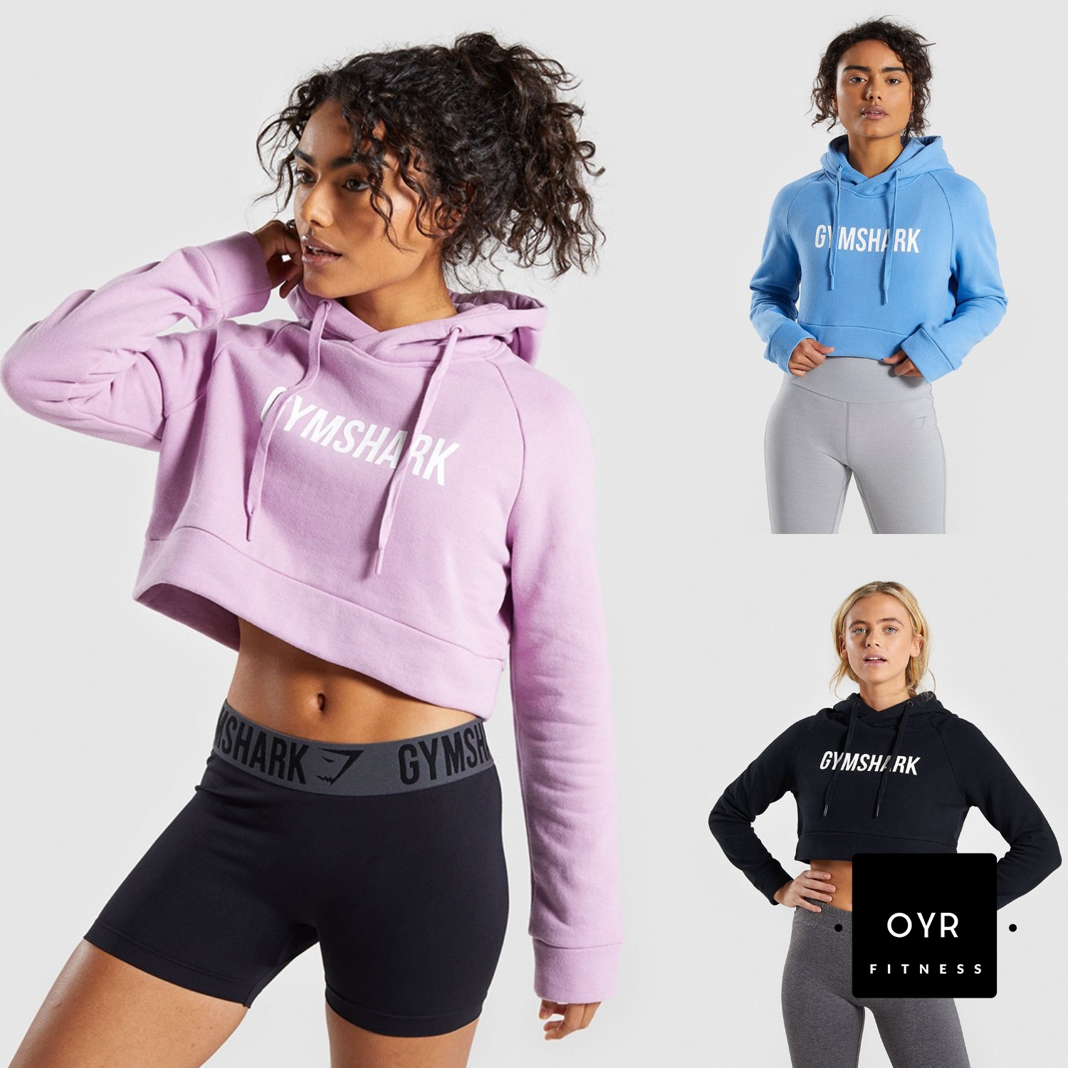 英国GYMSHARK女休闲超短上衣健身露脐卫衣CROPPED CREST HOODIE|msdalam kategori sukan/pakaian kasual, sweater sukan/pullover - dari Buy2taobao.com untuk memberikan perkhidmatan ejen Taobao profesional membeli