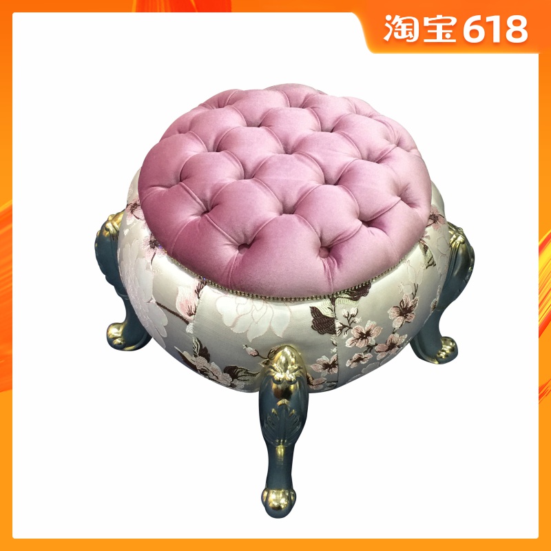 歐式梳妝凳 穿鞋凳腳凳矮凳沙發凳南瓜田園試鞋凳歐式 坐凳床邊凳在類目 住宅傢俱, 坐具類, 凳類, 梳妝凳中 - 來自Buy2taobao.com提供專業的淘寶代購服務
