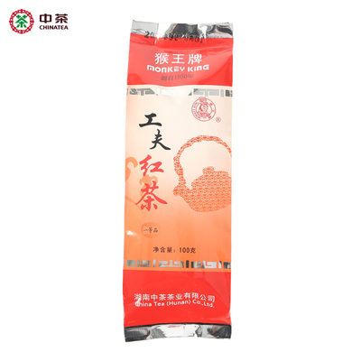 中茶 湖南猴王 红茶 工夫红茶 一等品 100g