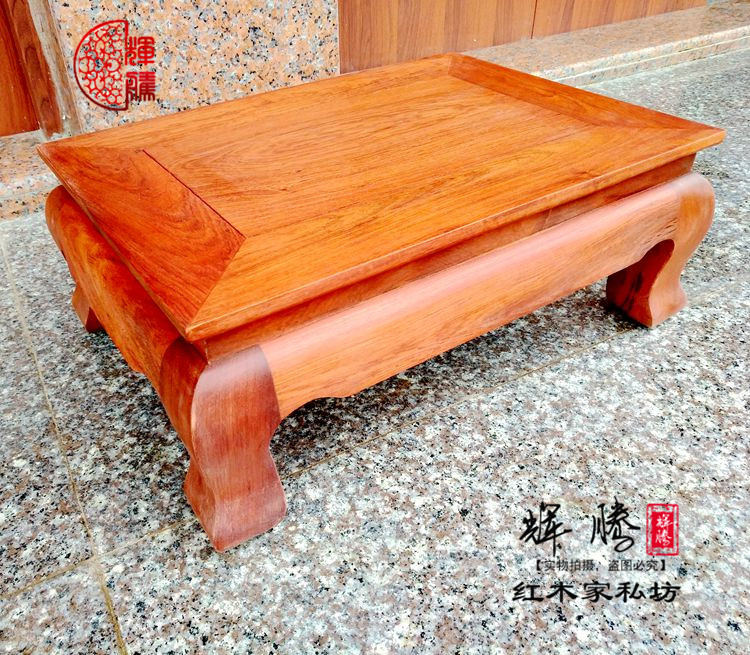辉腾红木家具缅甸花梨木炕桌炕几实木飘窗台小桌子移动茶几茶台在类目 住宅家具, 几类, 炕几中 - 来自Buy2taobao.com提供专业的淘宝代购服务