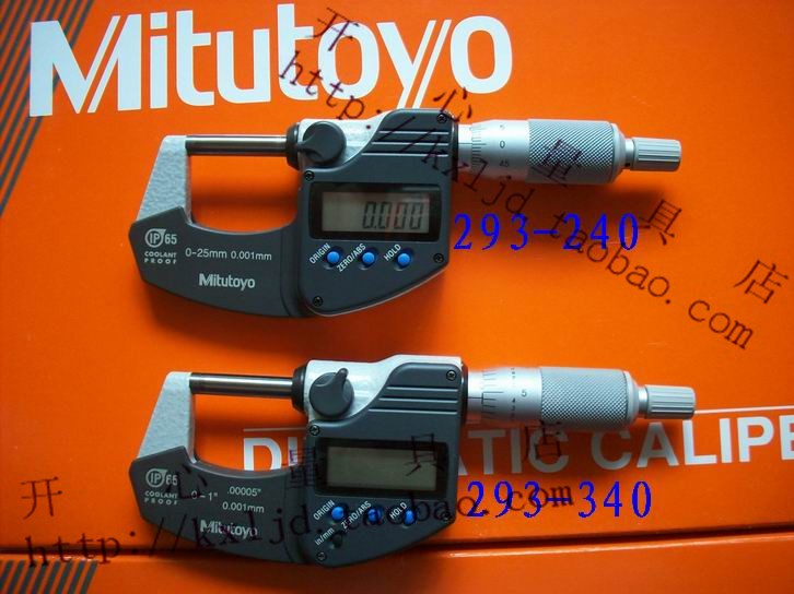 现货原装日本三丰数显外径千分尺0-25mm 293-240/293-340防水防油在类目 五金/工具, 手动工具, 测量工具, 千分尺中 - 来自Buy2taobao.com提供专业的淘宝代购服务