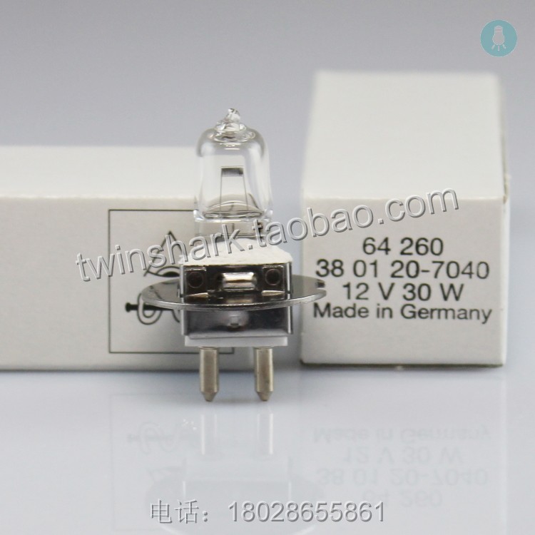 Osram欧司朗灯泡64260 12V30W Zeiss蔡司裂隙灯灯泡3801-20-7040|msdalam kategori keluarga memasang ibu, sumber cahaya, lampu tungsten halogen - dari Buy2taobao.com untuk memberikan perkhidmatan ejen Taobao profesional membeli
