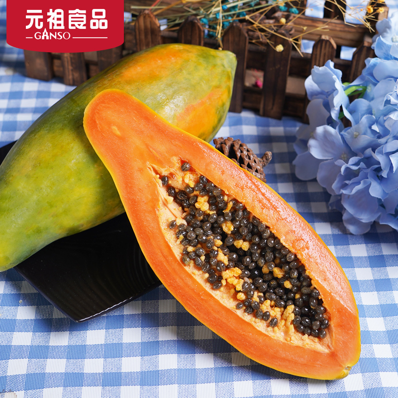 元祖台湾水果礼盒-元祖木瓜3入一盒当季新鲜|msdalam kategori daging perikanan/Buah-buahan segar dan sayur-sayuran/dimasak, buah-buahan segar, Papaya - dari Buy2taobao.com untuk memberikan perkhidmatan ejen Taobao profesional membeli