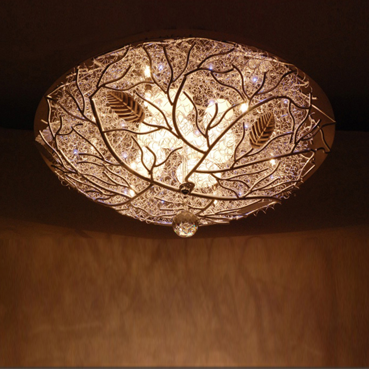 Rural countryside led Aluminum material Art Ceiling lamp Warm Bedroom lights originality Study a living room Lighting personality lamps and lanternsin the Decoration main material , Lamps , Ceiling category - from Buy2taobao.com to provide professional Taobao agent buy service