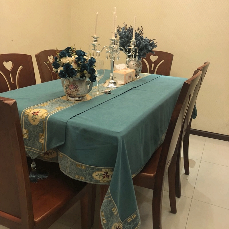 古典餐桌布新中式中国风餐桌垫小清新长方形纯色茶几桌布台布定制|msdalam kategori rumah Fabrik, alas meja, alas meja - dari Buy2taobao.com untuk memberikan perkhidmatan ejen Taobao profesional membeli