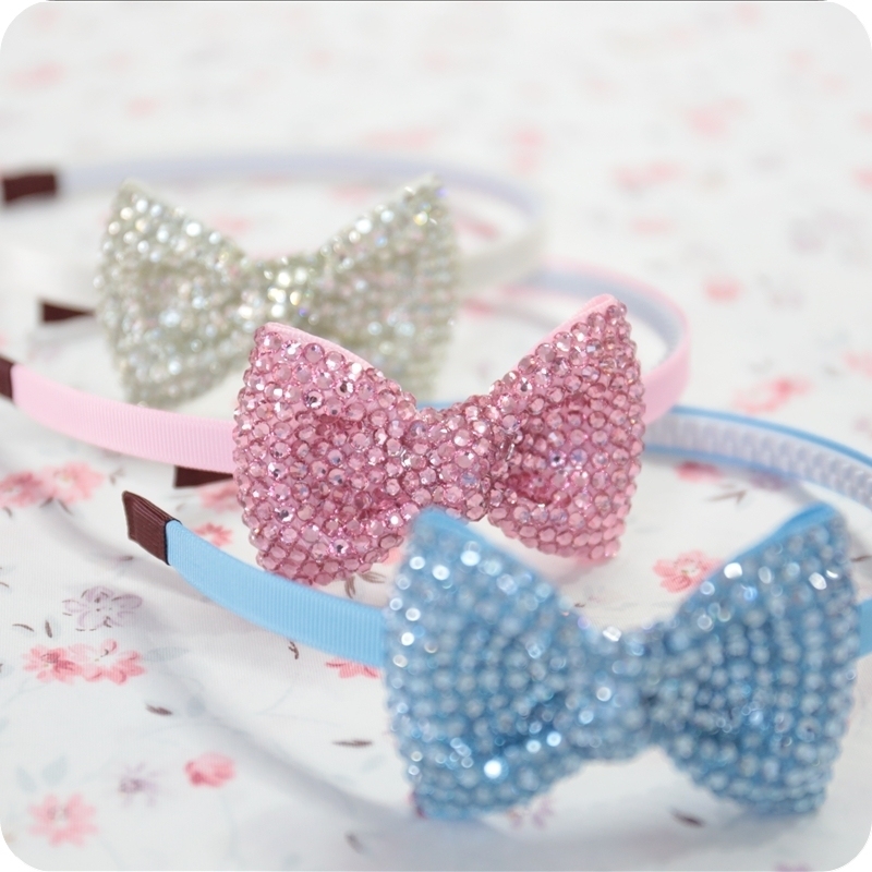 the republic of korea Imported children Headdress girl Hair hoop Sweet time temperament Full bore bow Hair hoop Card issuance Head hoopin the Children/Baby/Family fitted , Children's Accessories , Hair Accessories category - from Buy2taobao.com to provide professional Taobao agent buy service