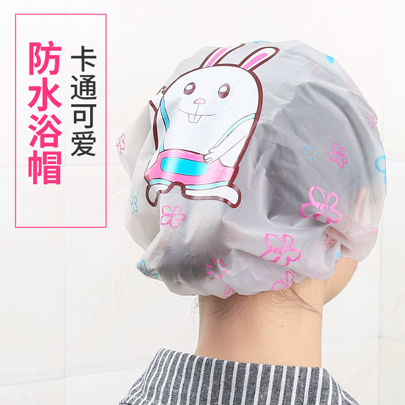 成人女款浴帽防水廚房油煙防油煙帽子可愛長發頭套冒淋浴沐浴帽在類目 家庭/個人清潔工具, 個人洗護清潔用具, 浴帽中 - 來自Buy2taobao.com提供專業的淘寶代購服務