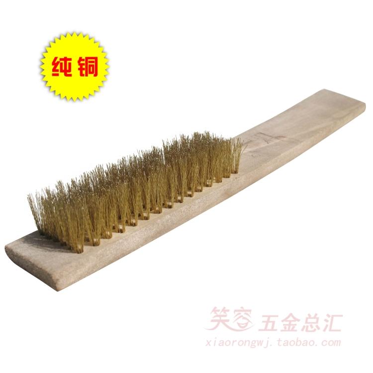纯木柄铜丝刷丝刷铜刷子纯铜丝刷铜丝方刷子刷不锈钢清洁缝隙用具在类目 五金/工具, 手动工具, 其他手动工具, 钢丝刷中 - 来自Buy2taobao.com提供专业的淘宝代购服务
