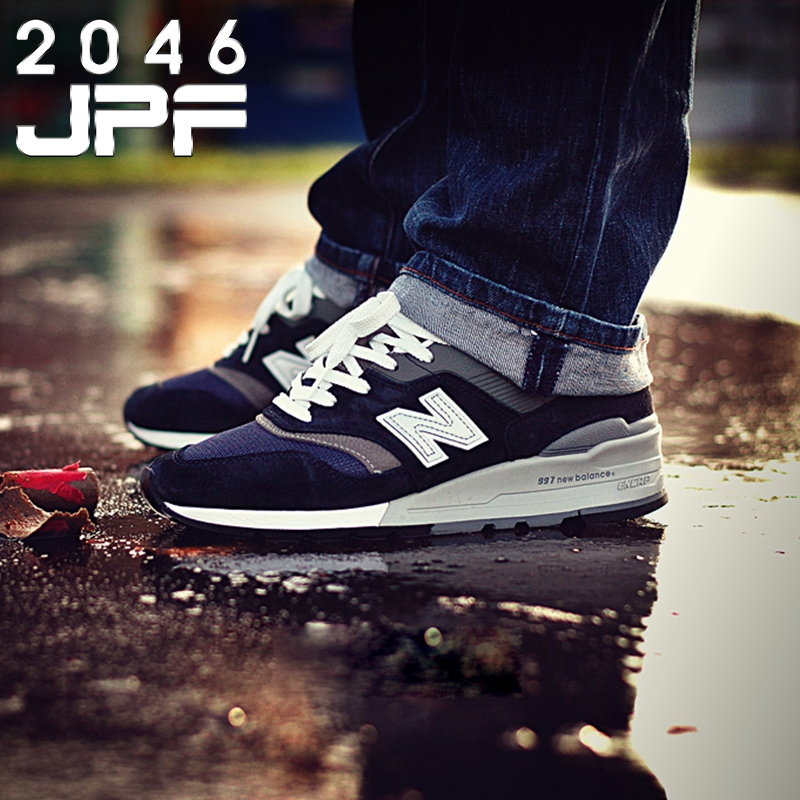 碧海蓝桥 NEW BALANCE M997NV 经典再现 全皮内衬海军蓝 男女复古|msdalam kategori kasut baru, kasut berjalan - dari Buy2taobao.com untuk memberikan perkhidmatan ejen Taobao profesional membeli