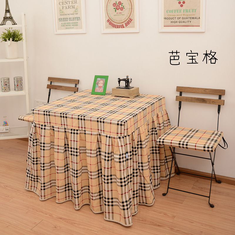 新款春夏薄款纯棉麻电炉长方形茶几方桌麻将机防尘罩烤火罩桌罩|ruв категории домашний ткань, пылезащитный защитного покрытия, микроволновой печи покрытия - от Buy2taobao.com для оказания профессиональной услуги покупки агента Taobao
