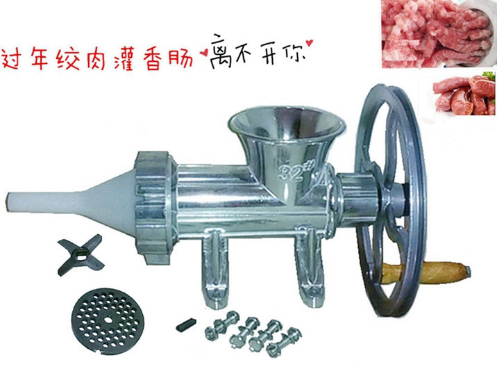 Large Mincer Manual Electric Sausages small-scale Sausage Mince treasure Hand shake 32 Home businessin the Kitchen/Cooking utensils , Kitchen Gadgets/Kitchen storage , Mincer/Mince treasure category - from Buy2taobao.com to provide professional Taobao agent buy service