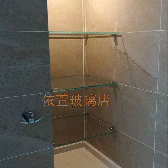 钢化玻璃层板定制包邮卫浴玻璃置物架酒柜隔板厨房层板隔板定做在类目 基础建材, 家用五金, 家具五金, 层板拖中 - 来自Buy2taobao.com提供专业的淘宝代购服务