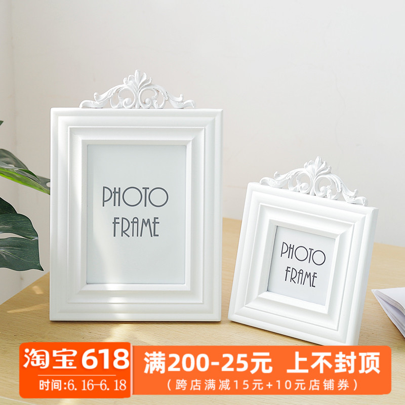 European style white 3 inch 5 inch 6 inch 7-inch Photo frame decorate Swing sets originality Hollow Carved solid wood suit Photo Frame Photo framein the Home accessories , Frame/Frames category - from Buy2taobao.com to provide professional Taobao agent buy service