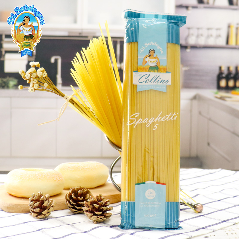 Di Sardegna Di Sha stare 5# Straight Pasta Macaroni 500gin the Agri rice/Dried foods/Condiment , Convenient fast food , Pasta category - from Buy2taobao.com to provide professional Taobao agent buy service