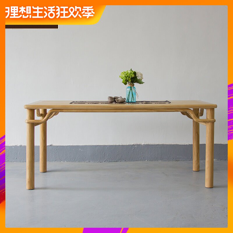 中式书桌组合实木简约现代卧室书房书桌成人家用电脑书桌书柜一体|ruв категории жилой мебели, Таблица класса, компьютерный стол - от Buy2taobao.com для оказания профессиональной услуги покупки агента Taobao