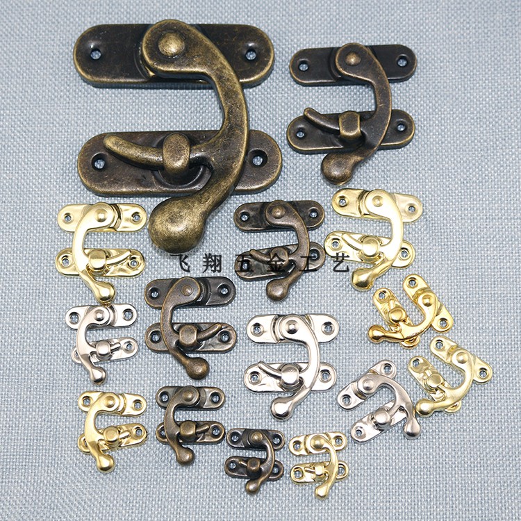 27*32mm The secret Packaging box parts Wooden box Box buckle Buckle Box buckle Latch hook Small lock hook/Bronze lock hornsin the Basic building materials , Home Hardware , Locks , Furniture Lock category - from Buy2taobao.com to provide professional Taobao agent buy service