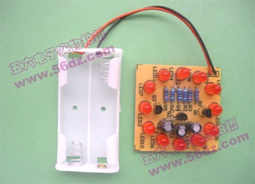 12只LED循環燈制作套件 電工電子教學實訓 趣味流水燈焊接DIY散件在類目 3C數碼配件, 電子元器件市場, 開源硬件/電子DIY/創客, DIY套件/DIY材料/電子積木中 - 來自Buy2taobao.com提供專業的淘寶代購服務