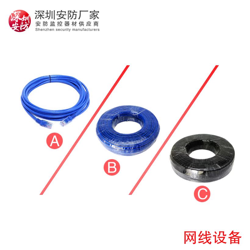 0.5铜铝网线超五类监控网线铜包铝非屏蔽监控摄像头专用无氧铜|msdalam kategori elektronik/Electrician, Wire, kabel rangkaian - dari Buy2taobao.com untuk memberikan perkhidmatan ejen Taobao profesional membeli