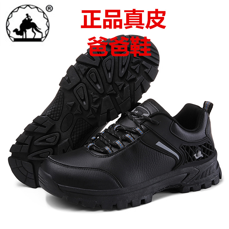 登山鞋男秋冬戶外運動徒步鞋防水防滑爬山鞋真皮中老年爸爸鞋棉鞋在類目 戶外/登山/野營/旅行用品, 戶外鞋襪, 登山鞋/徒步鞋中 - 來自Buy2taobao.com提供專業的淘寶代購服務