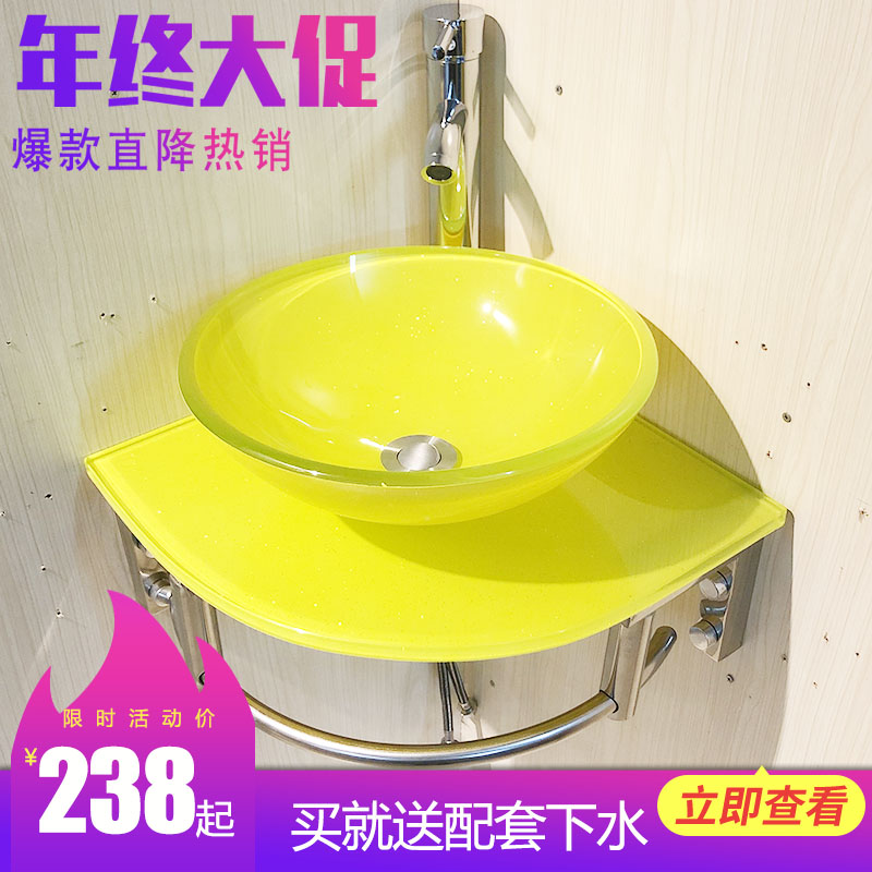 专业定制小巧盆小卫生间台盆小角盆玻璃洗手盆洗脸盆阳台洗手脸盆在类目 家装主材, 卫浴用品, 洗面盆, 台上盆中 - 来自Buy2taobao.com提供专业的淘宝代购服务