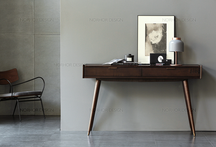Nordic expression NORHOR Aalborg NEW urban series Solid wood furniture Medieval restoration/Double Drawing Point Tablein the Residential furniture , Tables , Other Tables category - from Buy2taobao.com to provide professional Taobao agent buy service