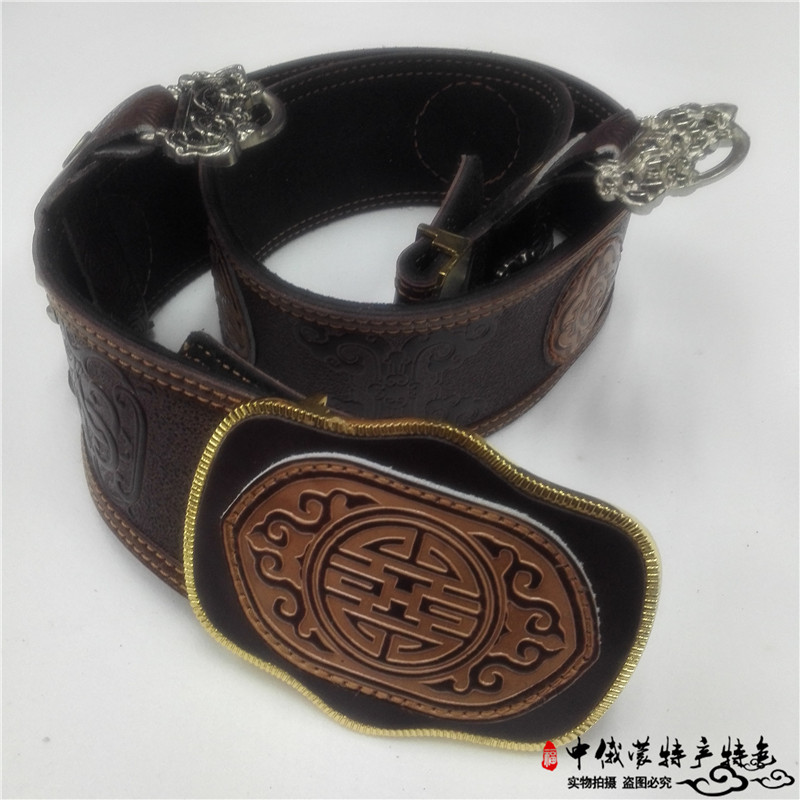 男士蒙古袍腰帶純皮腰帶演出舞台裝飾腰帶配飾 旗袍民族風腰帶在類目 特色手工藝, 少數民族特色工藝品, 蒙古族特色, 蒙古族佩飾中 - 來自Buy2taobao.com提供專業的淘寶代購服務