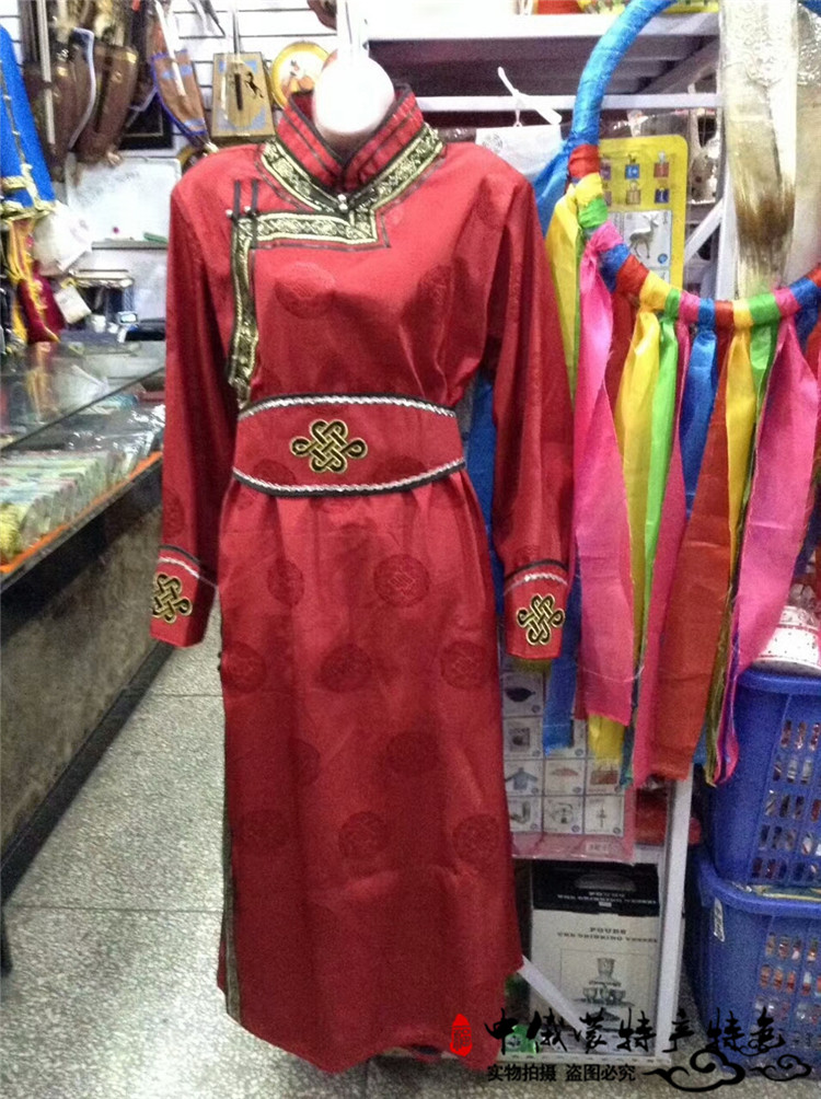 蒙古袍女款新款成人蒙餐服務員服裝民族舞蹈袍現代生活裝舞台定做在類目 女裝/女士精品, 唐裝/民族服裝/舞臺服裝, 民族服裝/舞臺裝中 - 來自Buy2taobao.com提供專業的淘寶代購服務