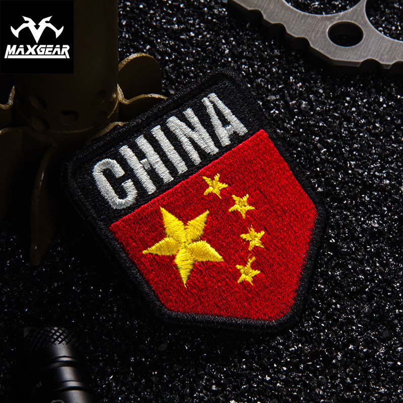 马盖先 国旗贴章 户外个性识别魔术帖 红旗背包贴 爱国者标识|msdalam kategori beg sukan/pakej luar/Fitting, bab paste/Velcro bab - dari Buy2taobao.com untuk memberikan perkhidmatan ejen Taobao profesional membeli