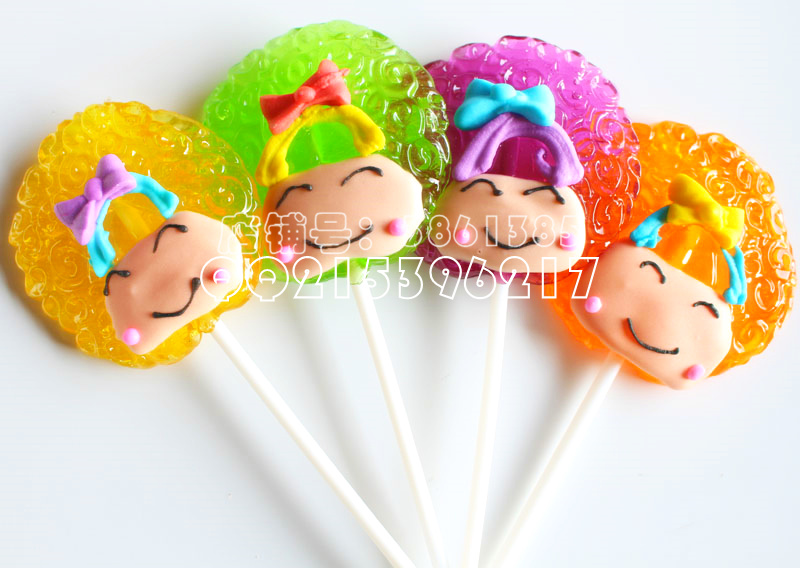 61 Children's Day gift 50 lovely girl Lollipop Cartoon candy Wedding candy 40 Sticksin the Snacks/Nuts/Specialty , Sweets and snacks/Jelly/Pudding , Candy category - from Buy2taobao.com to provide professional Taobao agent buy service