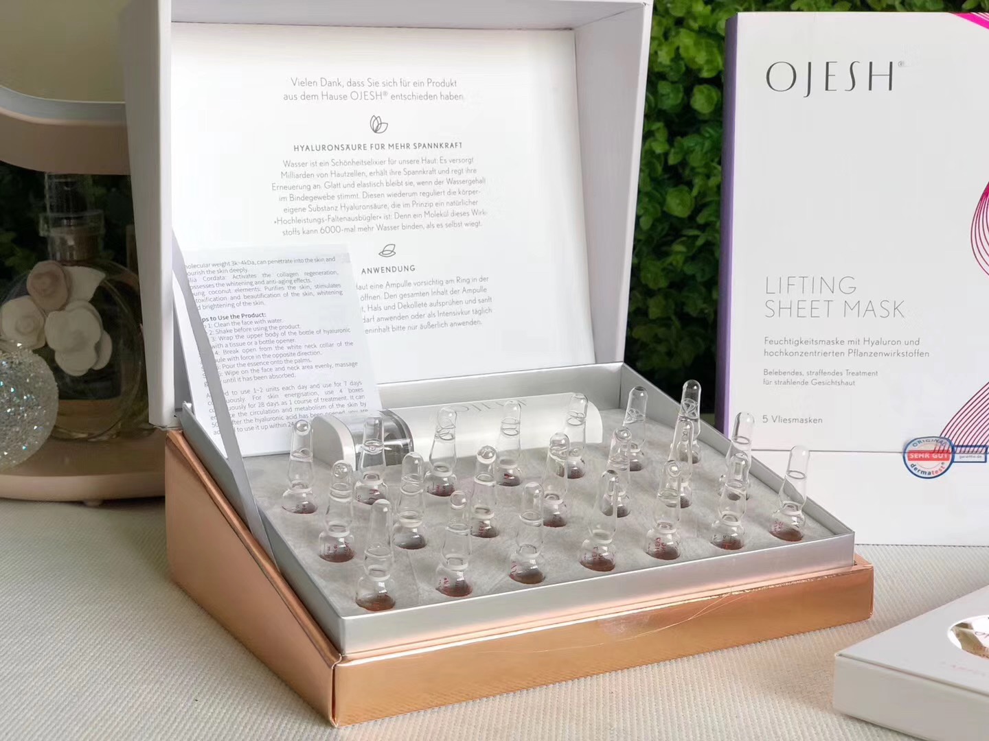 quality goods OJESH/ Germany Imported hyaluronic acid Painting style Moisture Replenish water face Essence 21 Sticksin the Skin Care/Body/Essential oils , Facial Serum category - from Buy2taobao.com to provide professional Taobao agent buy service