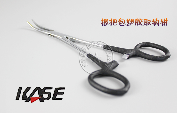 KASE凯思 黑色防滑把取钩钳摘钩器夹铅脱钩海矶钓工具止血钳钢制|ruв категории открытый/альпинизм/в поход/Поездки товаров, Рыбалка оборудования, щипцы - от Buy2taobao.com для оказания профессиональной услуги покупки агента Taobao