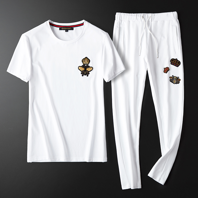 Extraordinary pants summer Thin section leisure time fashion suitin the Men's clothing, Set , Leisure sports suit category - from Buy2taobao.com to provide professional Taobao agent buy service