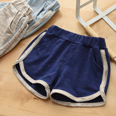 儿童彩纱短裤 运动裤 男童女童 宝宝三分裤 可开裆 夏季热裤
