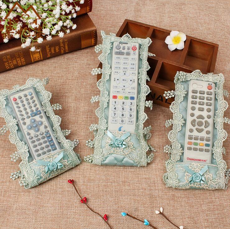 Duo Yi Yi fashion Fabric art Lace Remote control units household television Remote control a dust cover Remote control coverin the Storage consolidation , Household appliances dust , Remote Control Boot category - from Buy2taobao.com to provide professional Taobao agent buy service