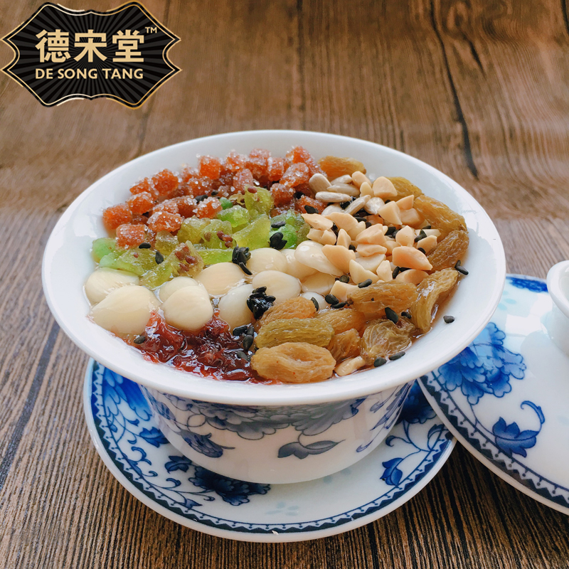现喝现冲 玫瑰八宝杏仁茶开封特产 早餐下午茶夜宵一碗搞定|ruв категории кофе/хлопья/напиток, натуральный порошок питание - от Buy2taobao.com для оказания профессиональной услуги покупки агента Taobao