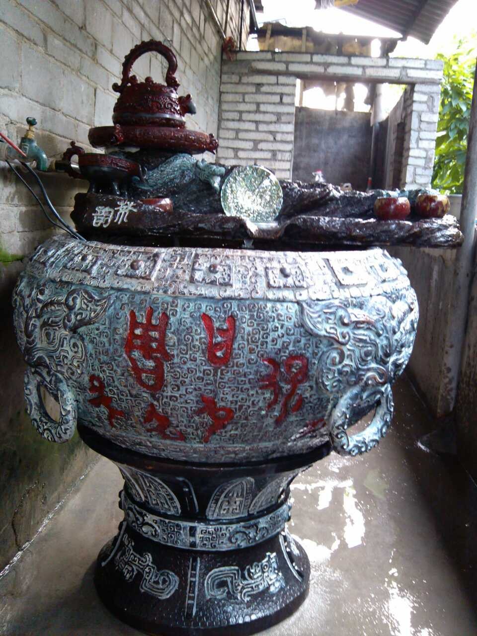 【靓丽馆陶艺】茶韵陶瓷鱼缸流水盆景风水摆设喷金蟾招财摆件|msdalam kategori haiwan peliharaan/makanan haiwan dan bekalan, Aquarium World, tangki ikan akuarium dan kelengkapan lain, tangki ikan/akuarium - dari Buy2taobao.com untuk memberikan perkhidmatan ejen Taobao profesional membeli