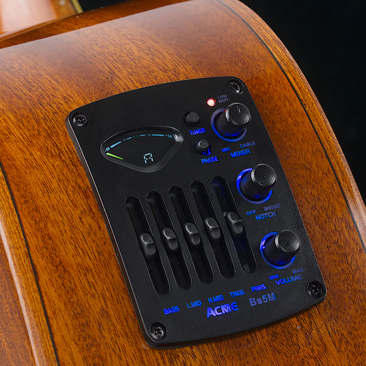 ACME Playing board pickup Tuning function Five sections Pickup BS5M Microphone Pickupin the Musical Instruments/Guitar/Piano/Fitting , Musical Instrument Accessories , Guitar Accessories , Pickup category - from Buy2taobao.com to provide professional Taobao agent buy service