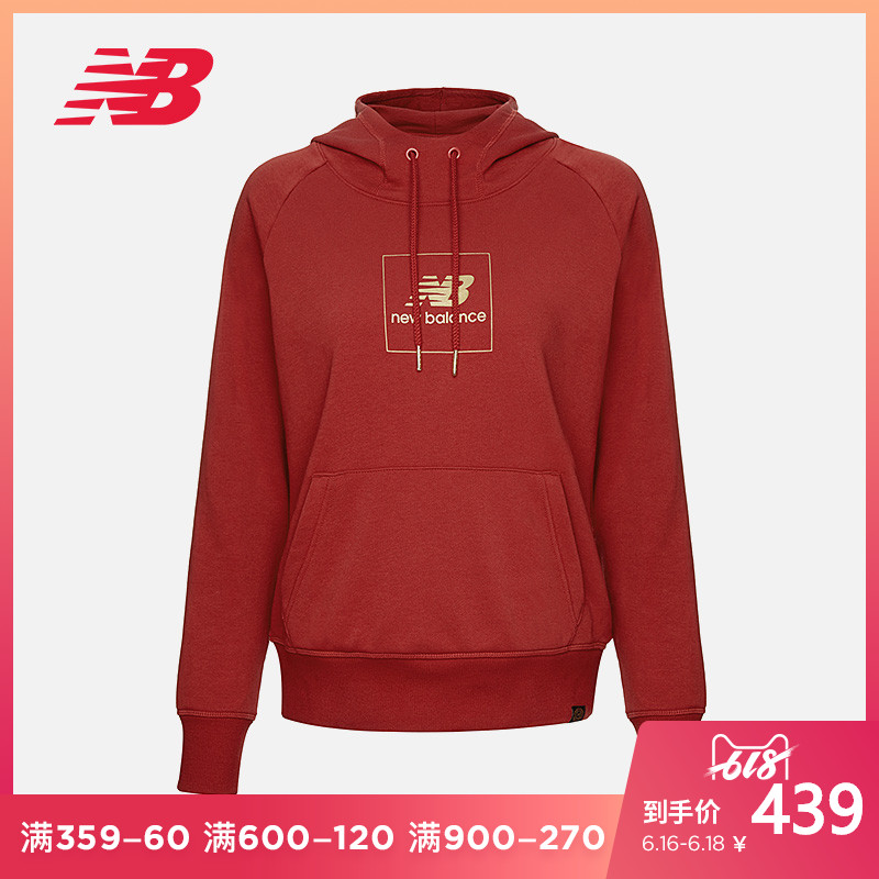 New Balance NB官方2019新款女款AWT91529雅痞潮搭连帽休闲卫衣|msdalam kategori sukan/pakaian kasual, sweater sukan/pullover - dari Buy2taobao.com untuk memberikan perkhidmatan ejen Taobao profesional membeli